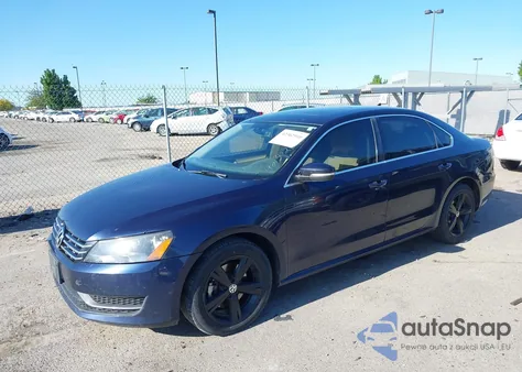 2013 Volkswagen Passat 2.0L Tdi Se из США, поврежденный, VIN 1VWBN7A39DC129965